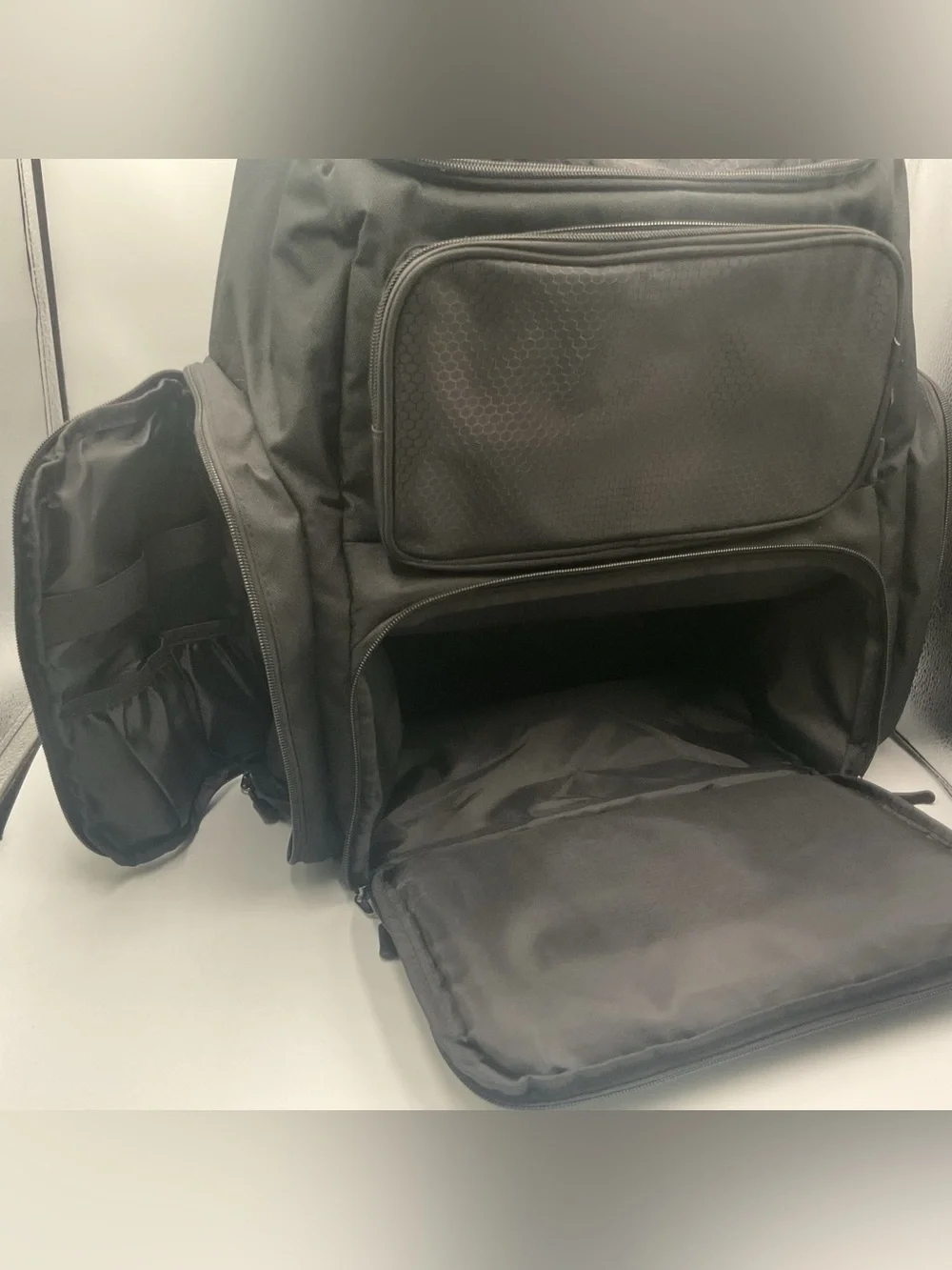 XBOX X SERIES backpack fits console cords controller games headphones Black Bag